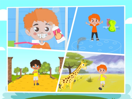 كريم و جنى - عالمنا iPad screenshot 1 - Education app