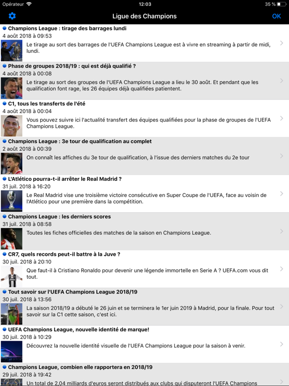 Screenshot #5 pour Football News & Résultats Live