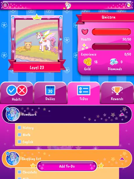 Unicorn To Do