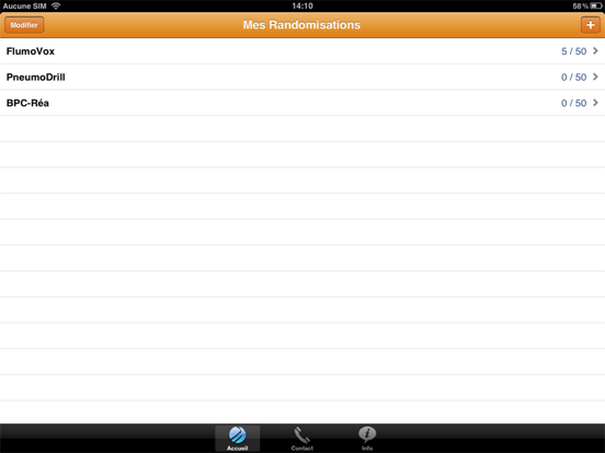 Screenshot #5 pour Randomizer for Clinical Trial