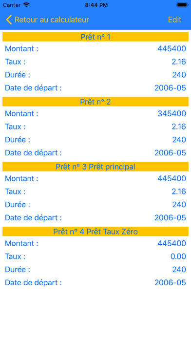 Prêt simulator Screenshot 5 of 10