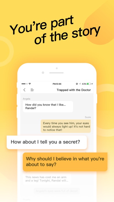 Screenshot #2 pour Teller-Chat Stories MoboReader