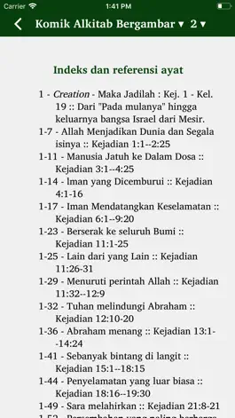 Game screenshot Komik Alkitab Bergambar apk