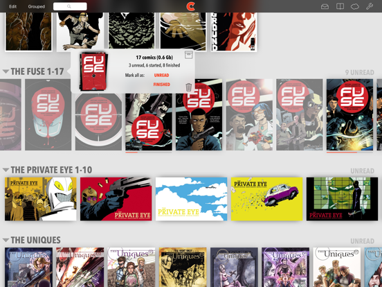 Screenshot #4 pour Chunky Comic Reader