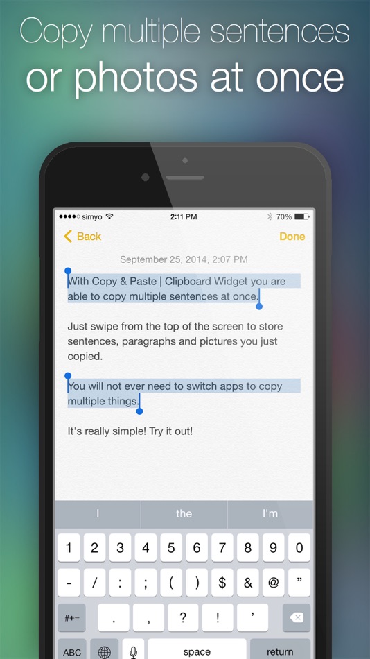 #2. Clipboard Plus | Copy Widget (iOS) 由: Jan-Niklas FREUNDT
