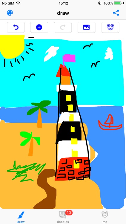 Happy Drawing Smiling Faces