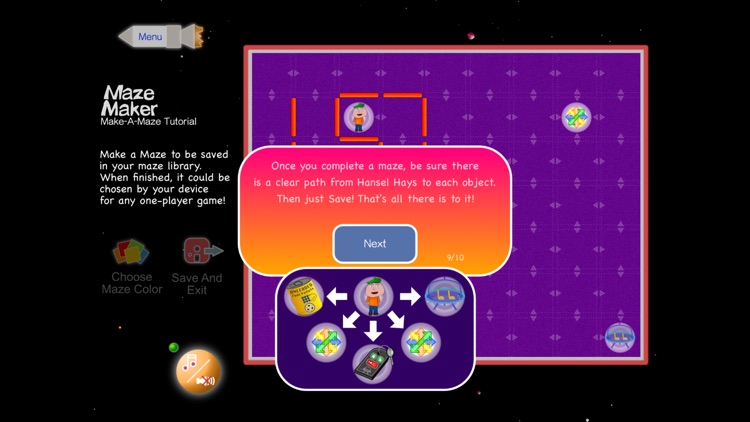 Maze Maker Space Edition