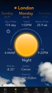 moon & sun: lunasol iphone screenshot 3