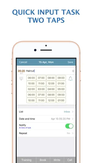 Calendar Reminders Time Notes iPhone Ekran Görüntüsü 5