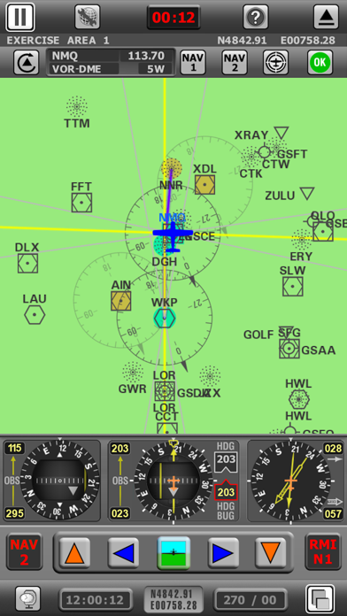 Radio Navigation Simulator IFRのおすすめ画像2
