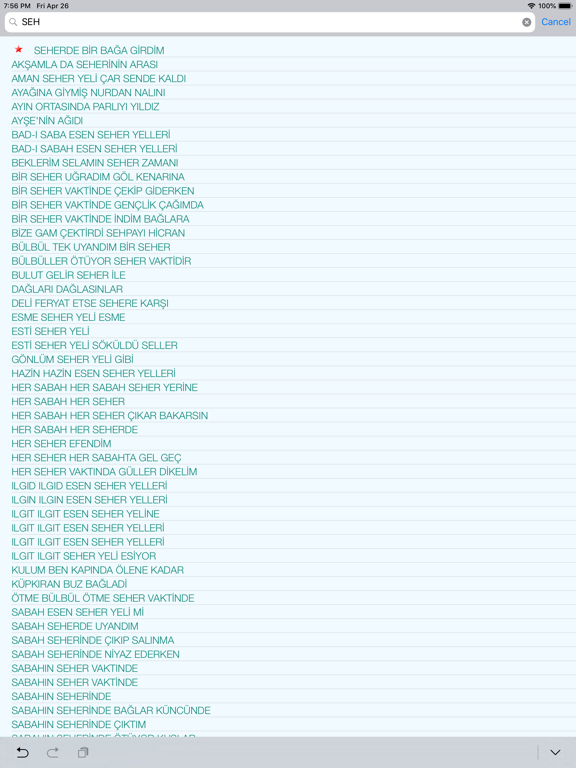 Baglama,Cura,Saz Tuner iPad screenshot 6 - Music app