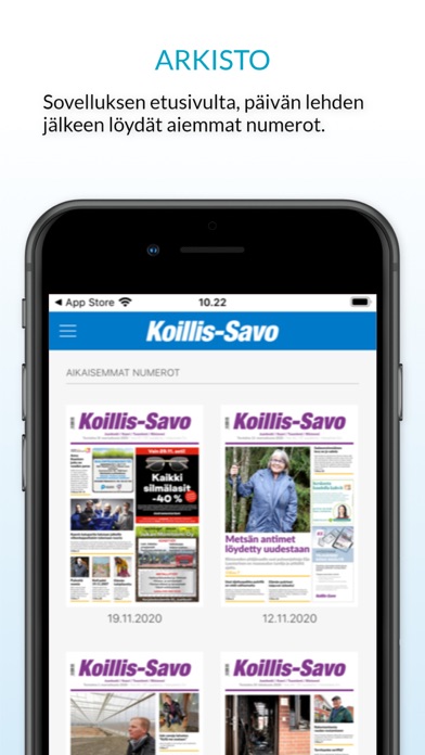 Koillis-Savo, päivän lehti Screenshot