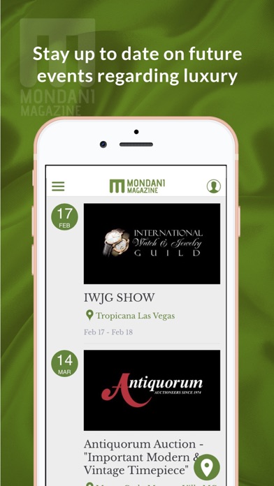 Mondani Magazine iPhone screenshot 4 - Book app