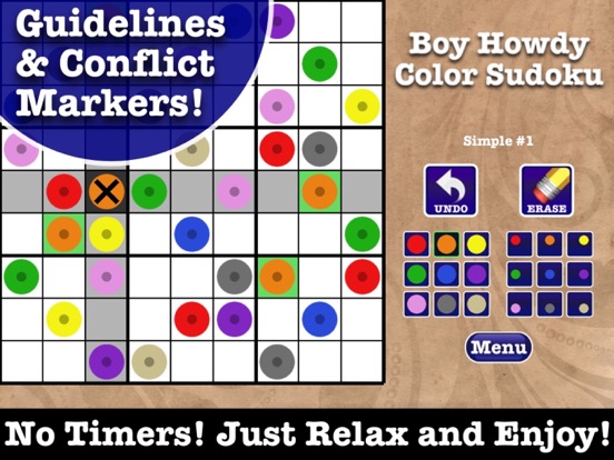 Screenshot #5 pour Color Sudoku Puzzles!