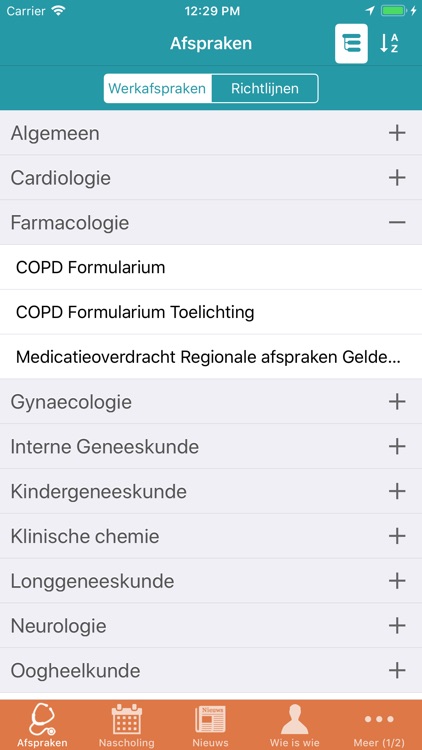 Werkafspraken CONNECT