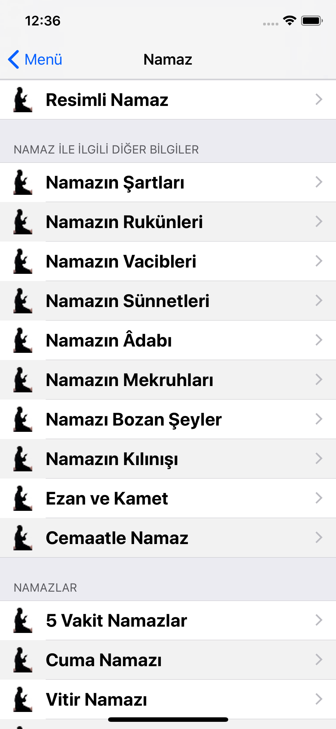 Namaz Rehberi screenshot 3