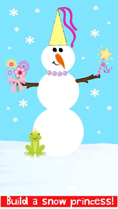 Christmas Train Snowman Games Screenshot