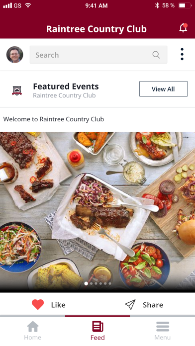 Raintree Country Club. Screenshot
