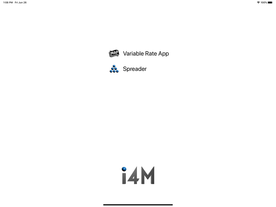 #1. i4M Spreader (iOS) Podle: Precision Agronomics Australia Pty Ltd