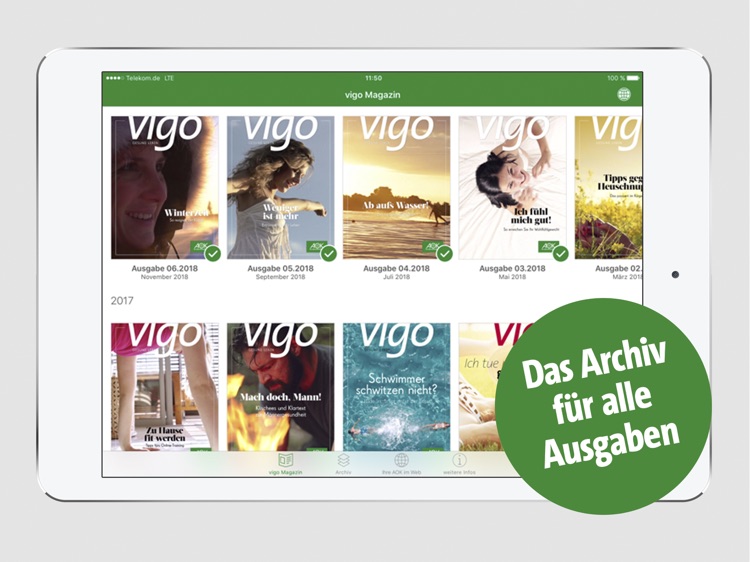 vigo I Das Gesundheitsmagazin