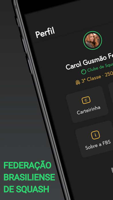 Federação Brasiliense Squash Screenshot