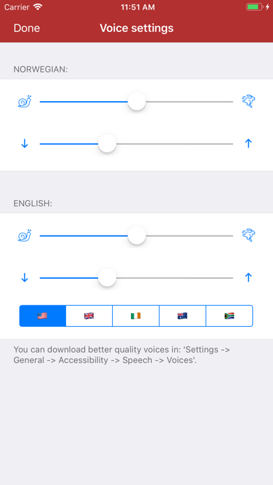 Norwegian Dictionary - offline Screenshot