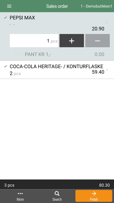 Lindbak InStore App Screenshot