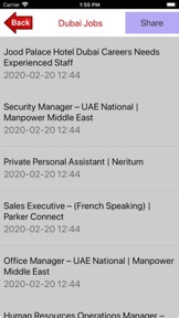 Jobs Dubai screenshot