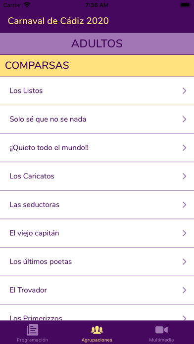 Screenshot #3 pour Carnaval Cádiz 2020