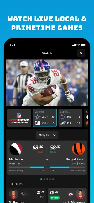 NFL Fantasy Football iPhone screenshot 4