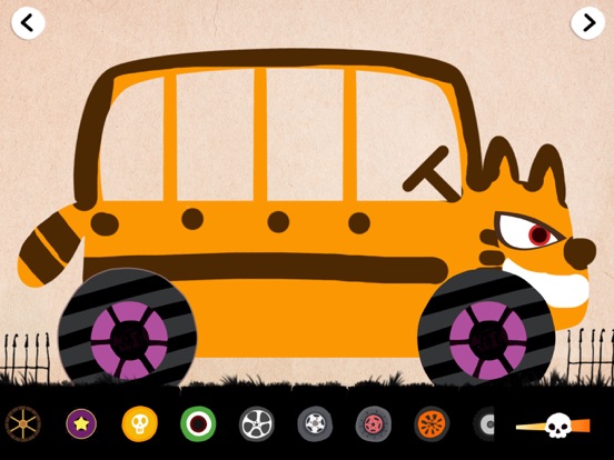 Labo Halloween Car:Kinderspel iPad app afbeelding 2