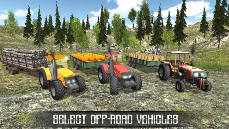 Offroad Farming Tractor Cargo