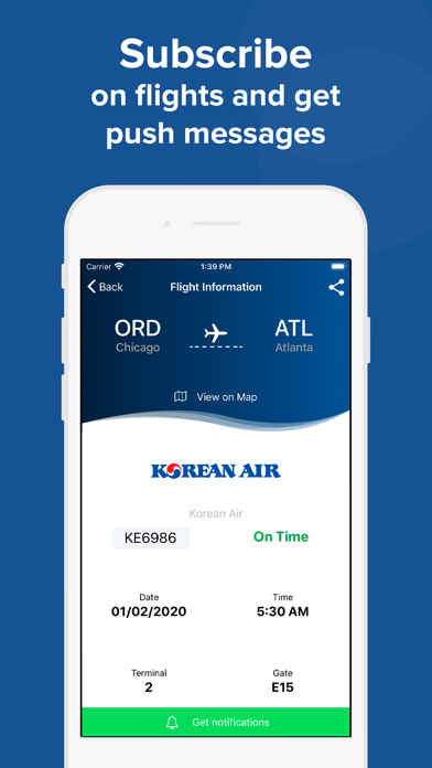 Screenshot #3 pour Chicago OHare ORD  Flight Info
