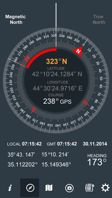 Trip Pages (Compass,Altimeter)のおすすめ画像2