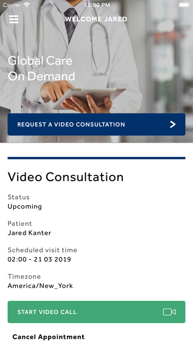 Global Care On Demand Screenshot