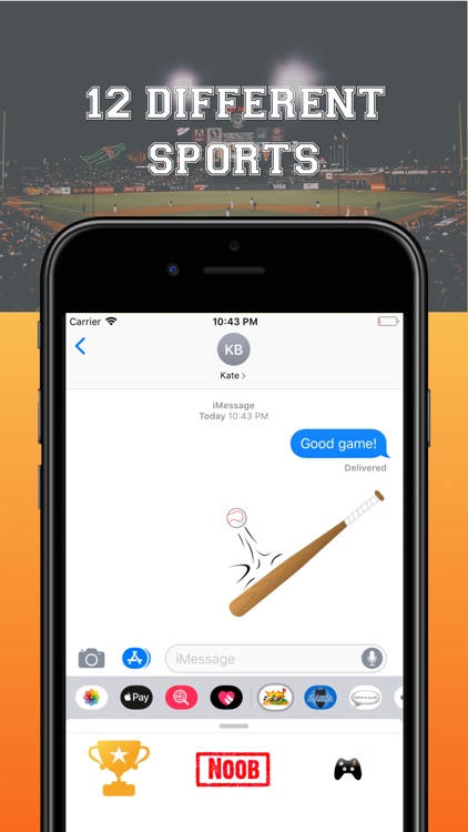 Sports Activities Sticker Pack screenshot-4