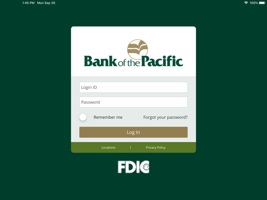Screenshot #4 pour Bank of the Pacific Mobile