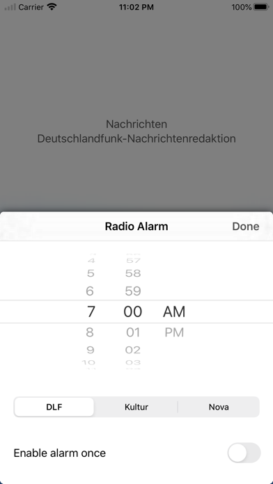 Das Deutschlandradio Screenshot