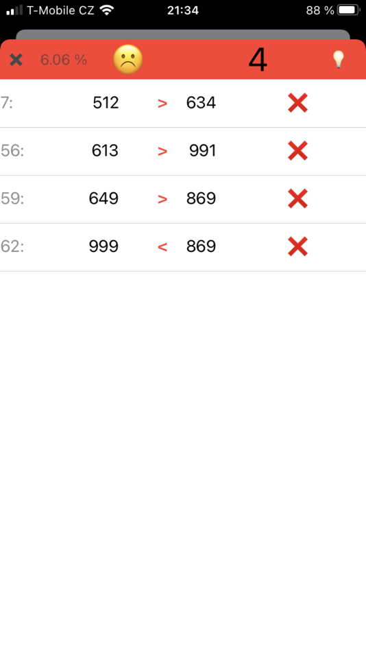 #8. My First Math Compare Numbers (iOS) Podle: Filip Stastny