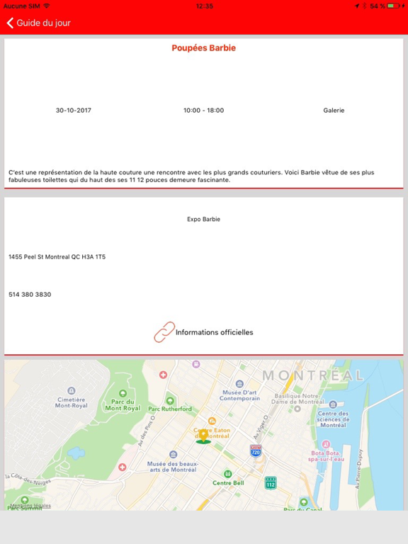 Screenshot #6 pour J'adore Montréal