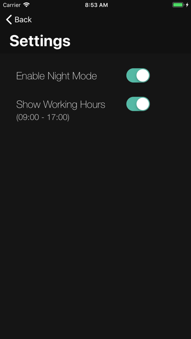 App screenshot