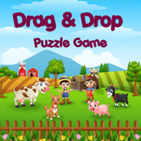 Drag and Drop Puzzle Game