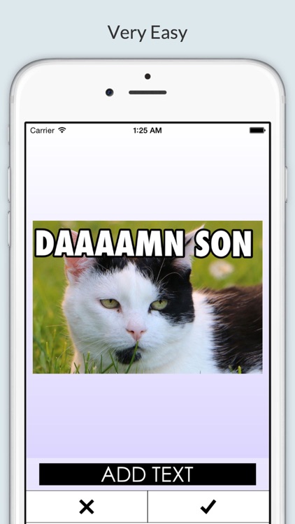 DUMB - Add Impact Font Text