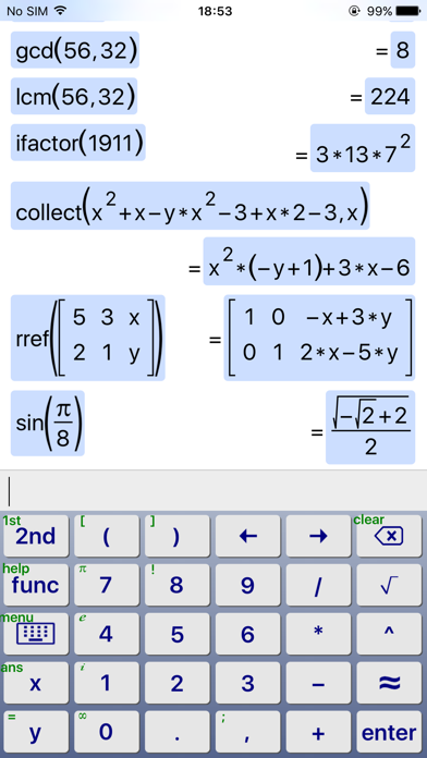 SymCalc+ Screenshot