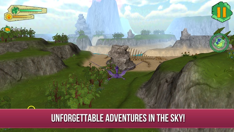 Pterodactyl 3D: Jurassic Trip screenshot-3