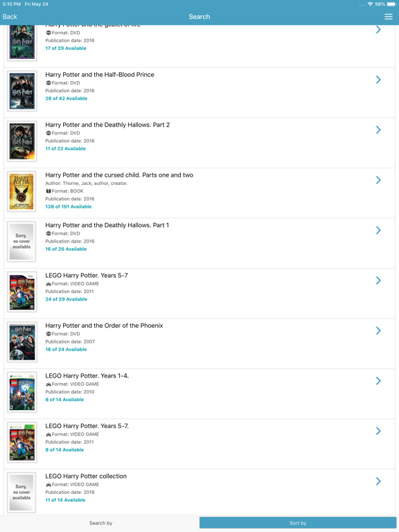 NMDLibrary iPad screenshot 2 - Reference app