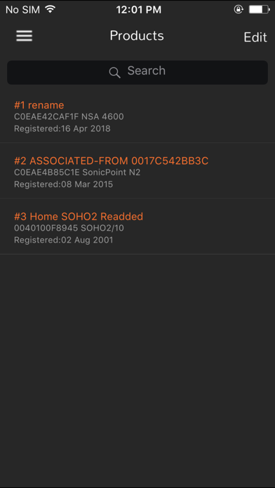 Screenshot #3 pour MySonicWALL