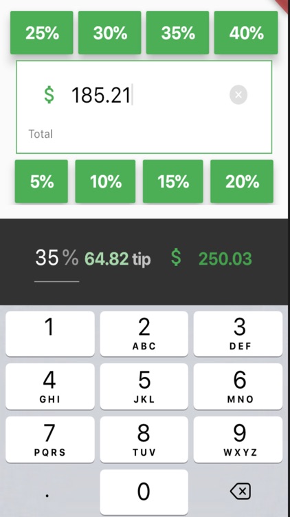 Tip Calculator Suggestion