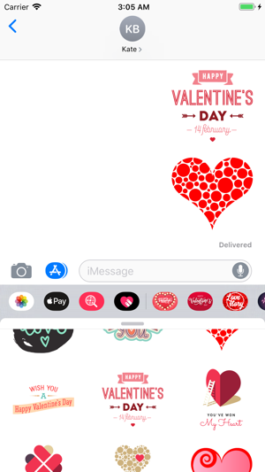 Valentines Day Stickers Pack(圖3)-速報App