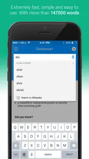 dictionary - english iphone screenshot 2